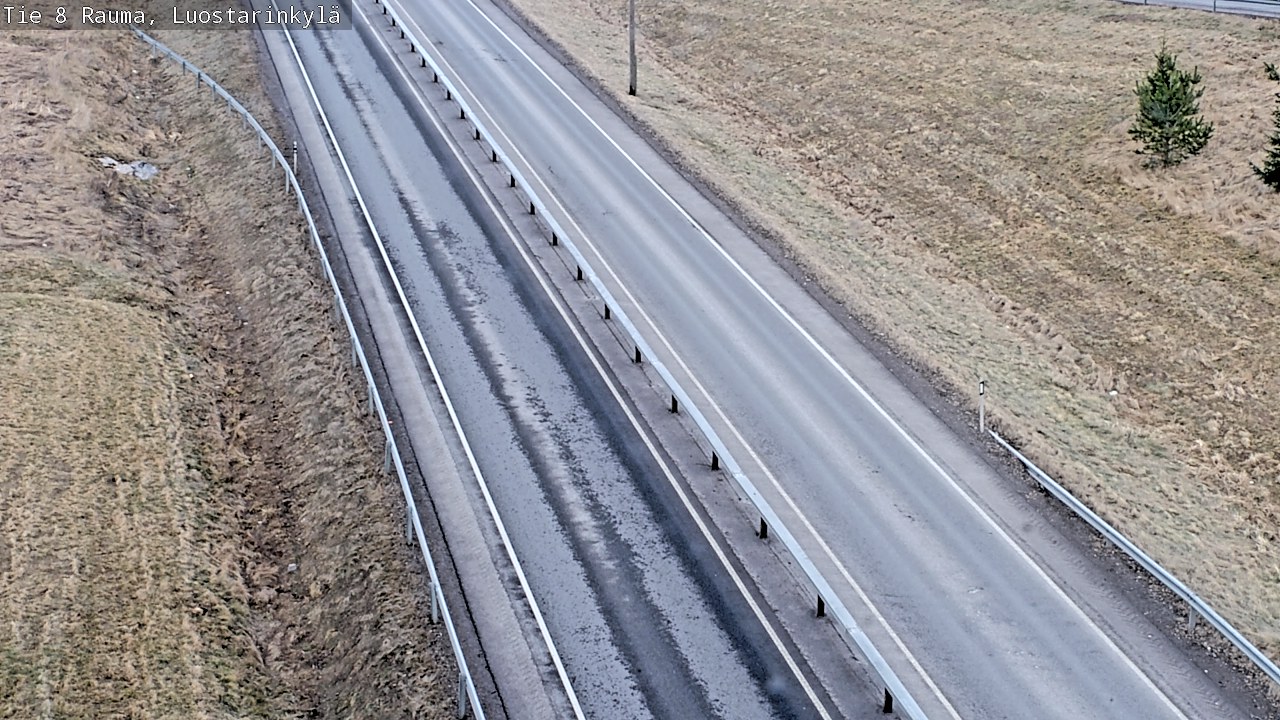 Weather Camera Image Väg 8 Raumo, Luostarinkylä, Rauma, Satakunta