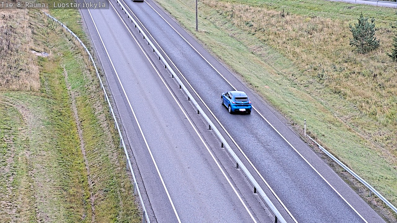 Kelikamerat Kuva Tie 8 Rauma, Luostarinkylä, Rauma, Satakunta