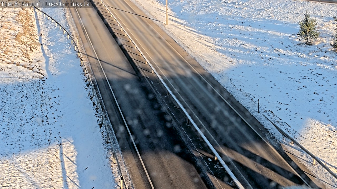 Weather Camera Image Road 8 Rauma, Luostarinkylä, Rauma, Satakunta