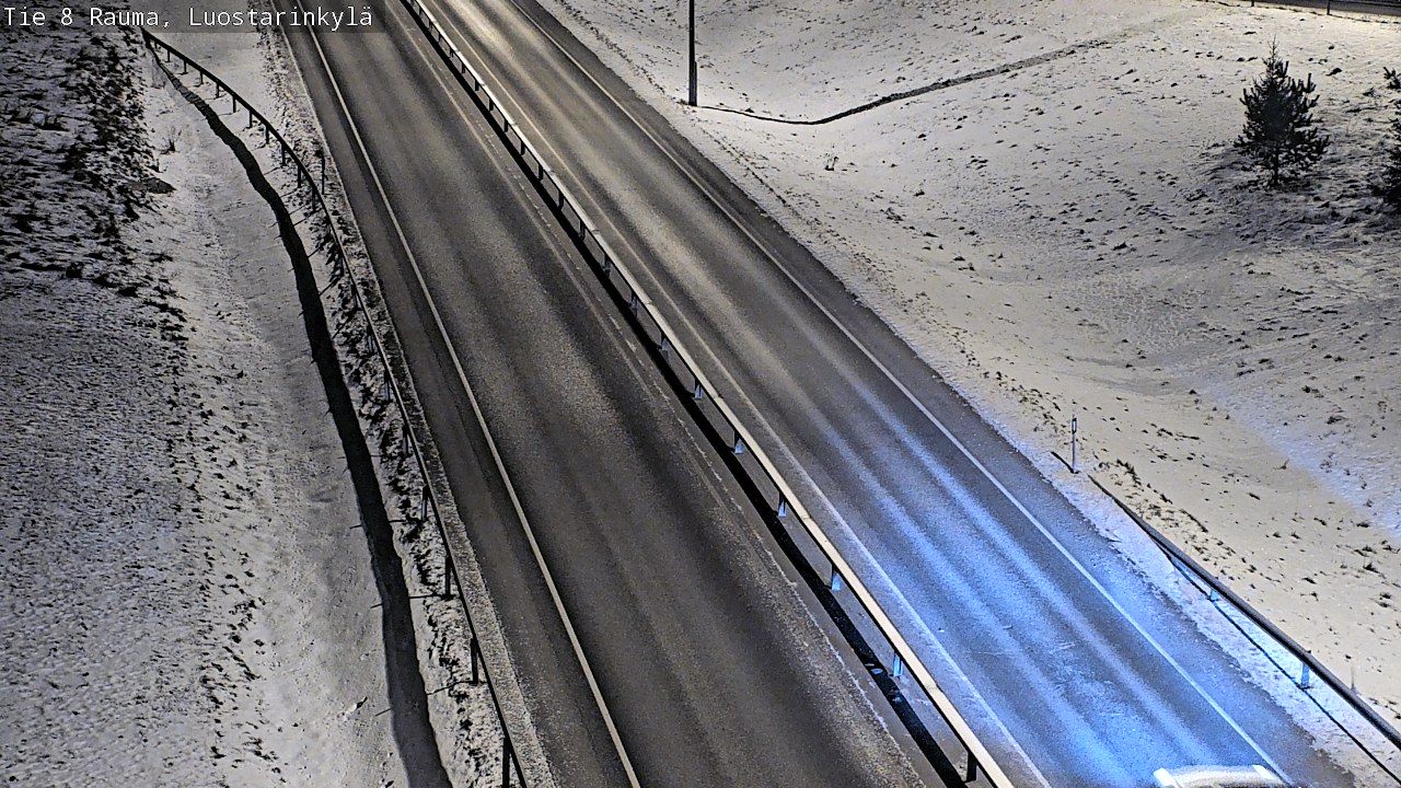 Weather Camera Image Road 8 Rauma, Luostarinkylä, Rauma, Satakunta