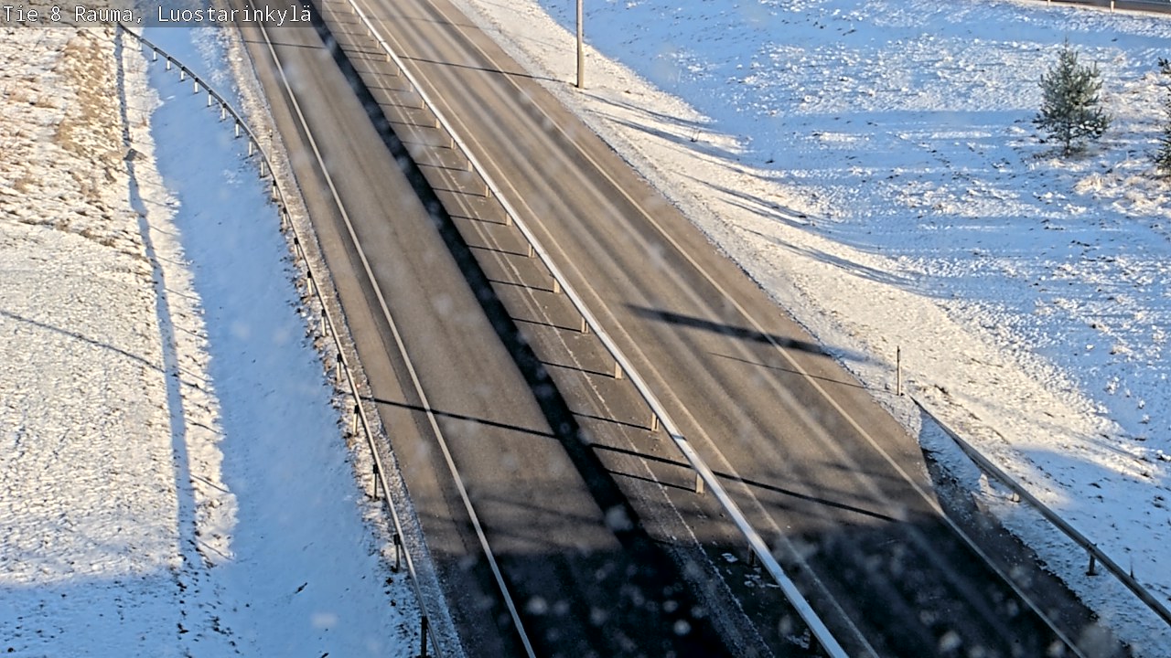 Weather Camera Image Road 8 Rauma, Luostarinkylä, Rauma, Satakunta