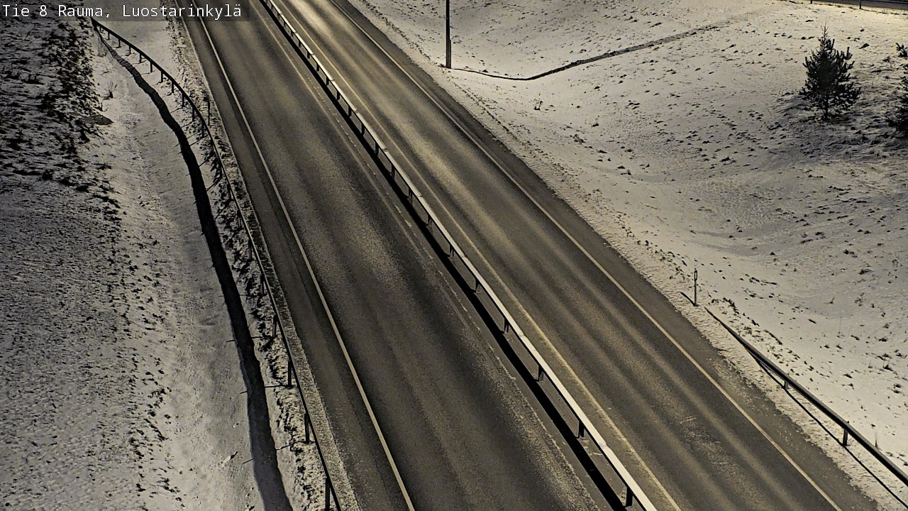 Weather Camera Image Road 8 Rauma, Luostarinkylä, Rauma, Satakunta