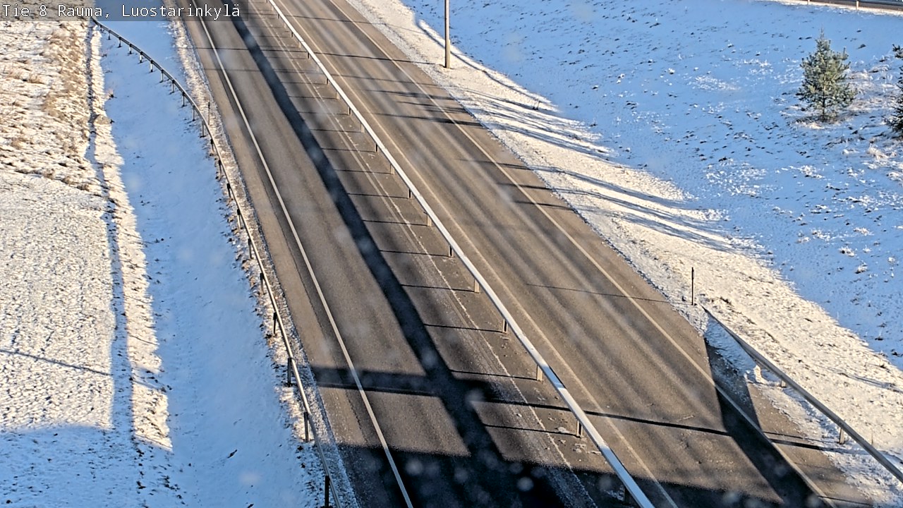 Weather Camera Image Road 8 Rauma, Luostarinkylä, Rauma, Satakunta