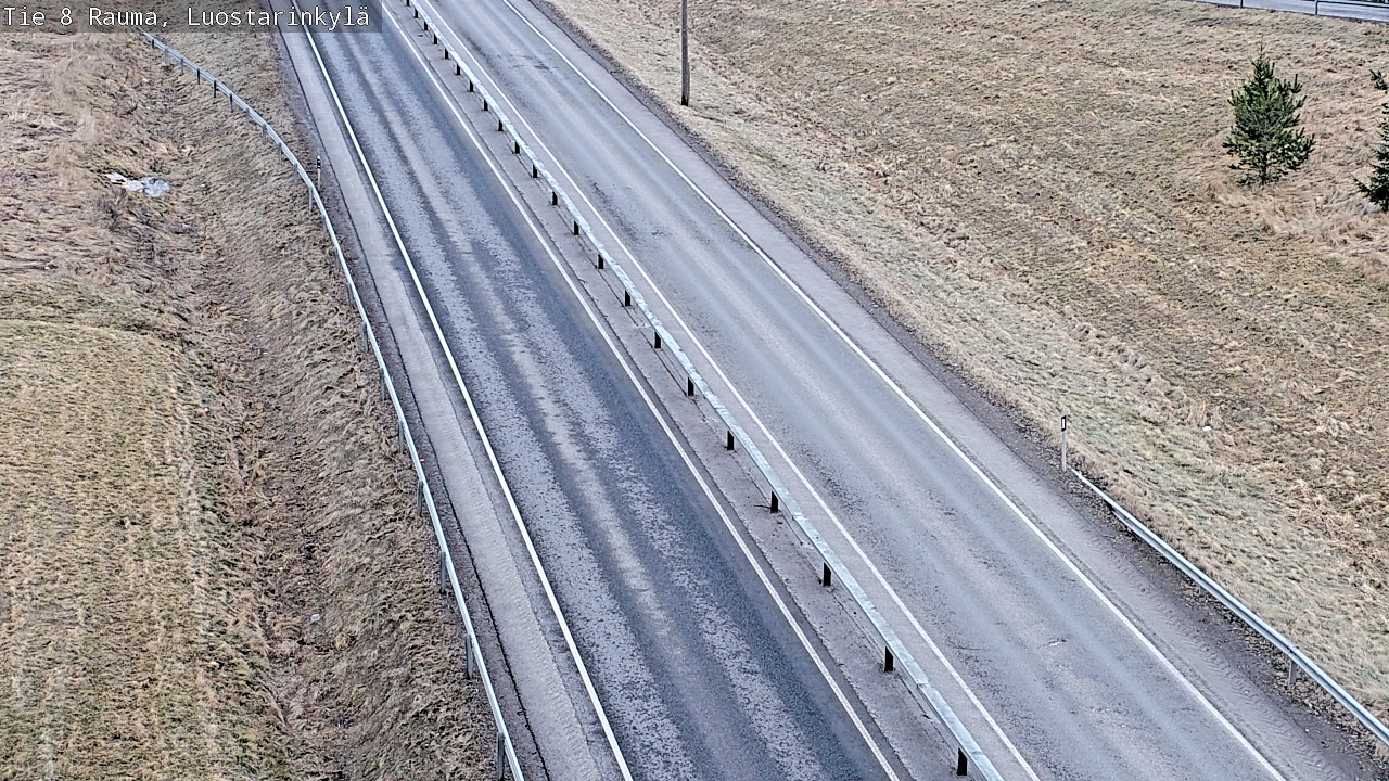 Weather Camera Image Väg 8 Raumo, Luostarinkylä, Rauma, Satakunta