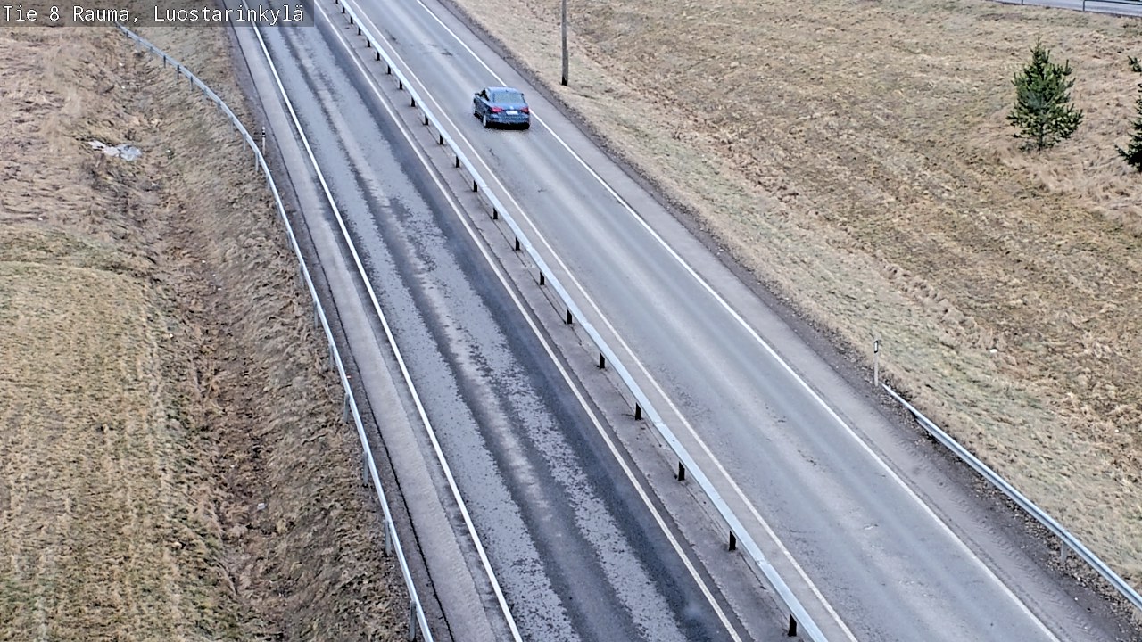 Weather Camera Image Väg 8 Raumo, Luostarinkylä, Rauma, Satakunta