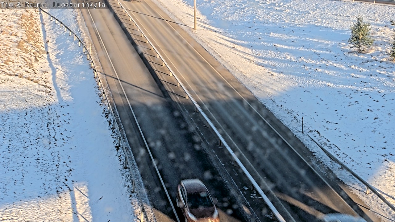 Weather Camera Image Road 8 Rauma, Luostarinkylä, Rauma, Satakunta