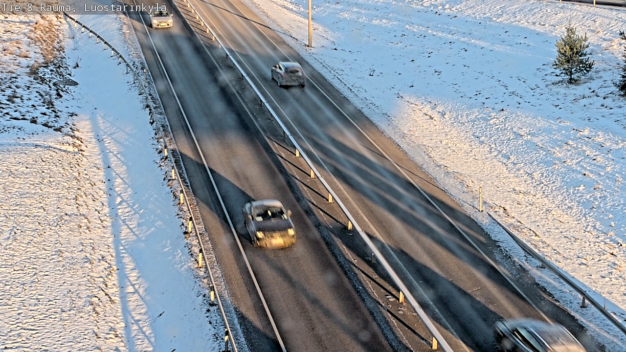 Weather Camera Image Road 8 Rauma, Luostarinkylä, Rauma, Satakunta