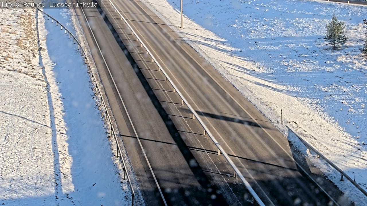 Weather Camera Image Road 8 Rauma, Luostarinkylä, Rauma, Satakunta