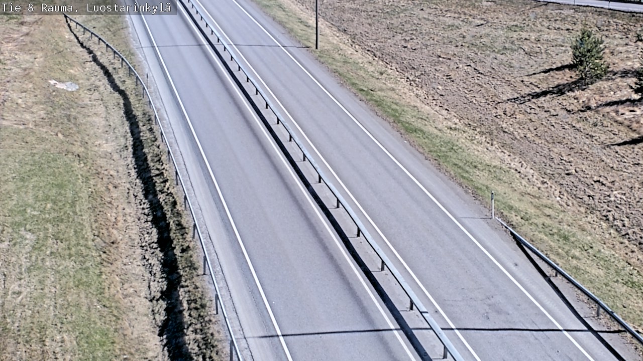 Kelikamerat Kuva Tie 8 Rauma, Luostarinkylä, Rauma, Satakunta