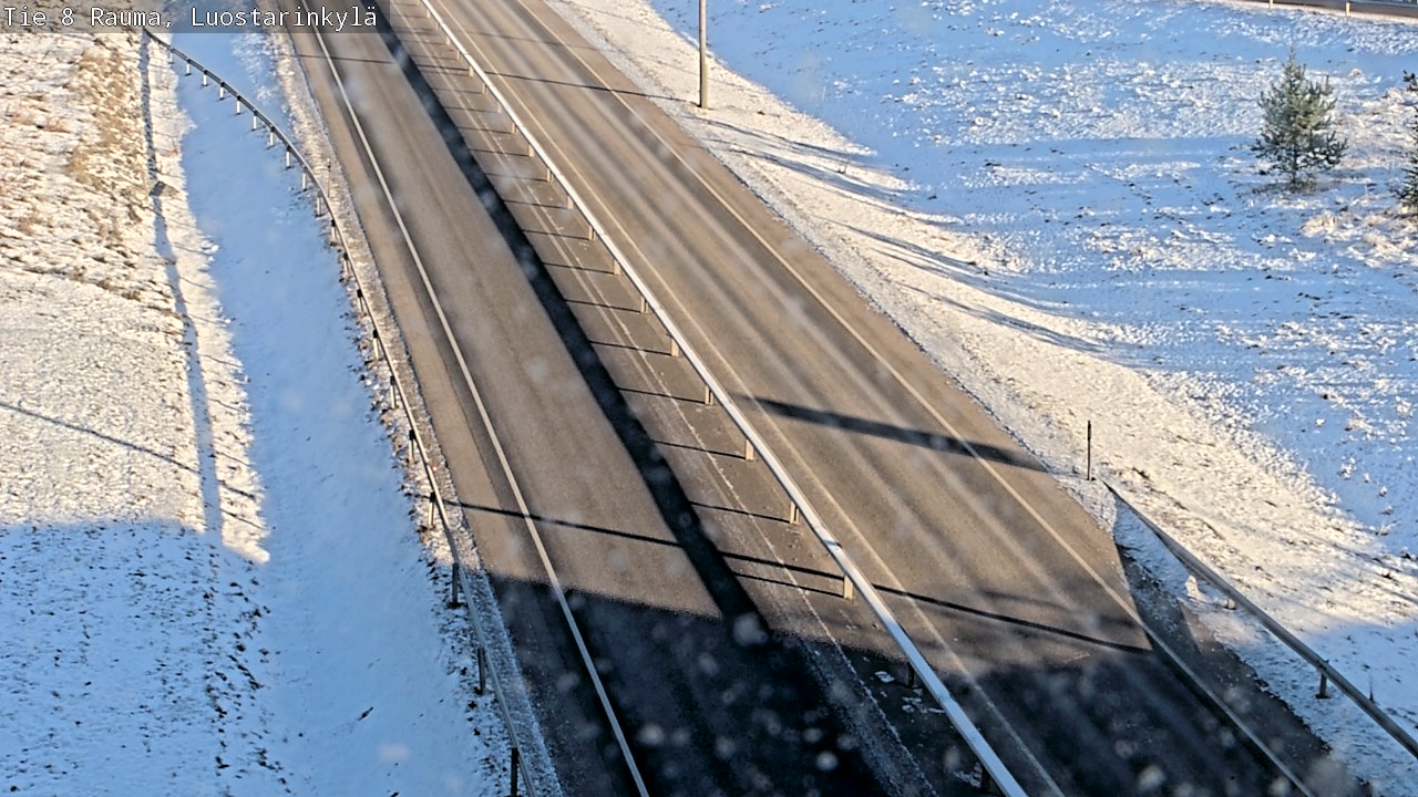 Weather Camera Image Road 8 Rauma, Luostarinkylä, Rauma, Satakunta