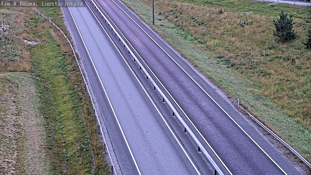 Weather Camera Image Road 8 Rauma, Luostarinkylä, Rauma, Satakunta