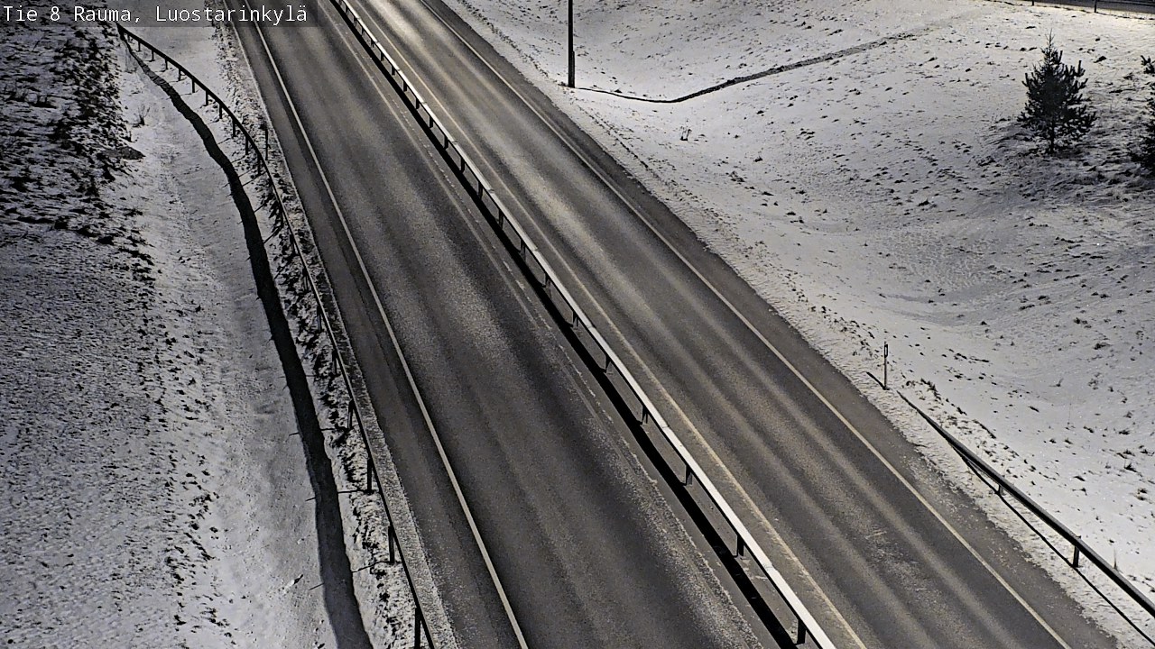 Weather Camera Image Road 8 Rauma, Luostarinkylä, Rauma, Satakunta