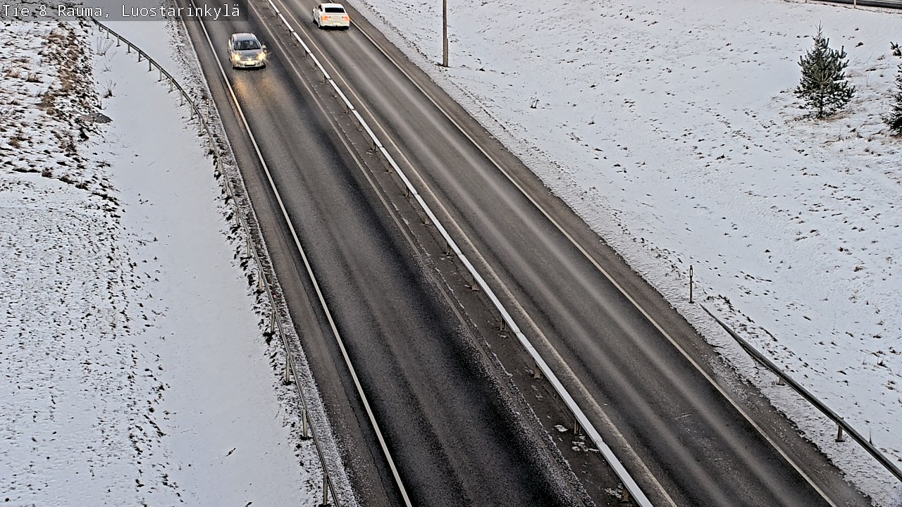 Weather Camera Image Road 8 Rauma, Luostarinkylä, Rauma, Satakunta