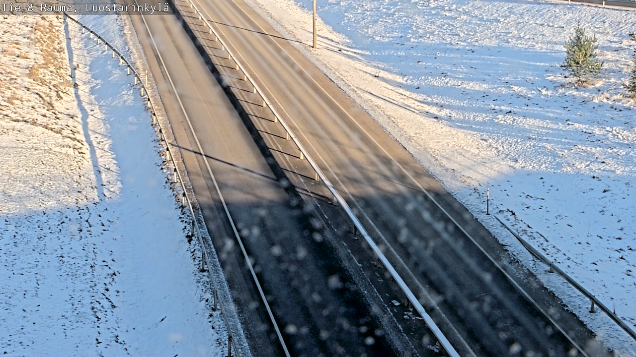 Weather Camera Image Road 8 Rauma, Luostarinkylä, Rauma, Satakunta