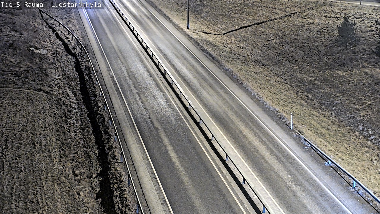 Weather Camera Image Väg 8 Raumo, Luostarinkylä, Rauma, Satakunta