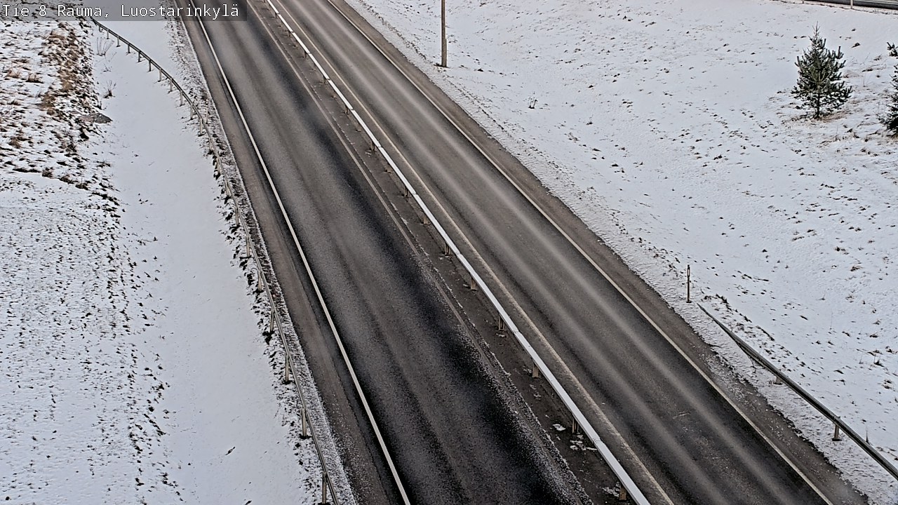 Weather Camera Image Road 8 Rauma, Luostarinkylä, Rauma, Satakunta