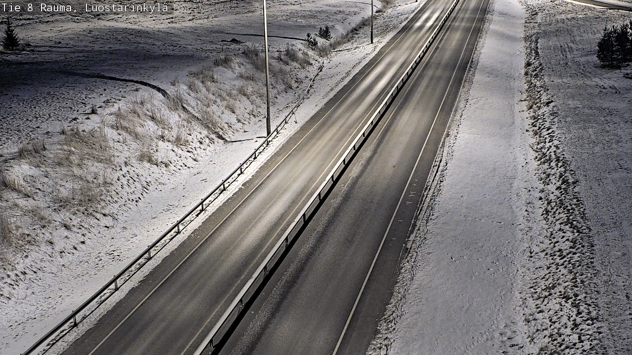 Kelikamerat Kuva Tie 8 Rauma, Luostarinkylä, Rauma, Satakunta