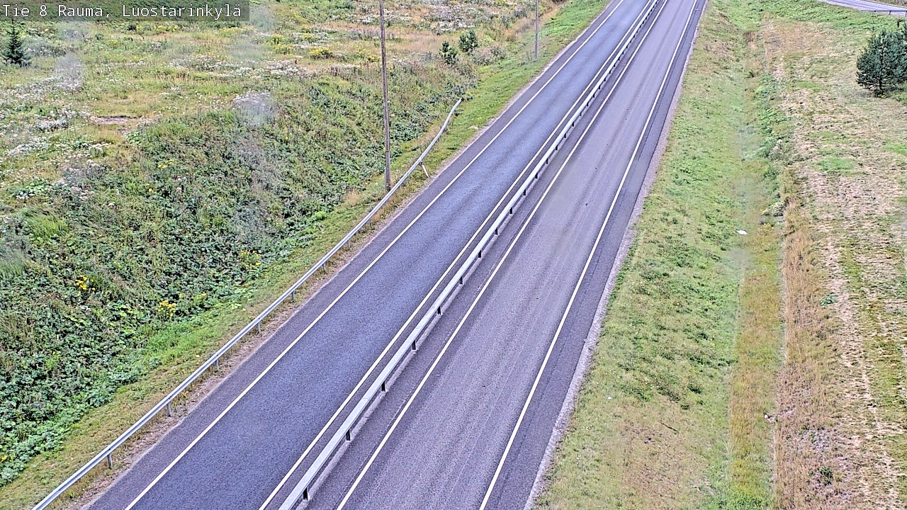 Weather Camera Image Road 8 Rauma, Luostarinkylä, Rauma, Satakunta