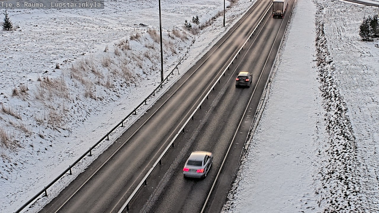 Kelikamerat Kuva Tie 8 Rauma, Luostarinkylä, Rauma, Satakunta
