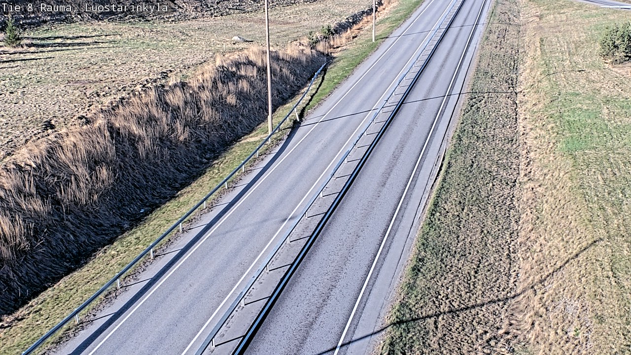 Kelikamerat Kuva Tie 8 Rauma, Luostarinkylä, Rauma, Satakunta