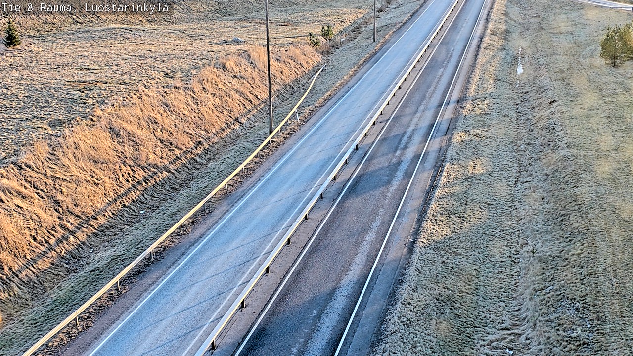 Kelikamerat Kuva Tie 8 Rauma, Luostarinkylä, Rauma, Satakunta