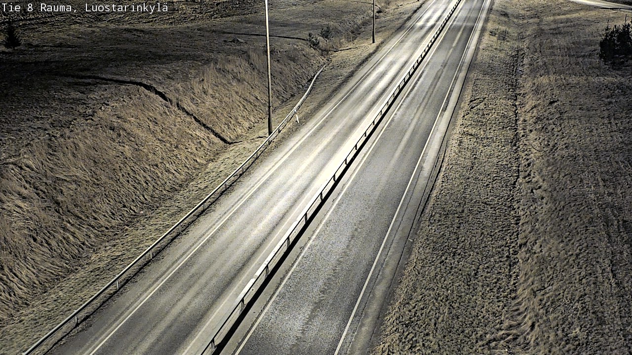 Weather Camera Image Road 8 Rauma, Luostarinkylä, Rauma, Satakunta