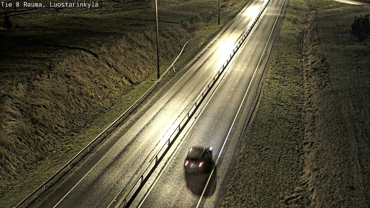 Weather Camera Image Väg 8 Raumo, Luostarinkylä, Rauma, Satakunta