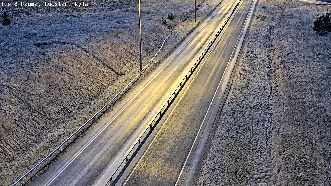 Weather Camera Image Road 8 Rauma, Luostarinkylä, Rauma, Satakunta