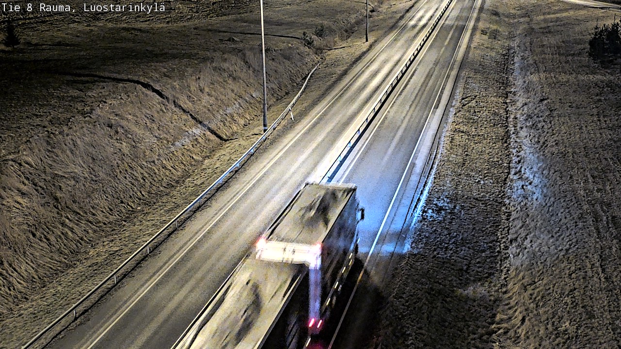 Weather Camera Image Road 8 Rauma, Luostarinkylä, Rauma, Satakunta