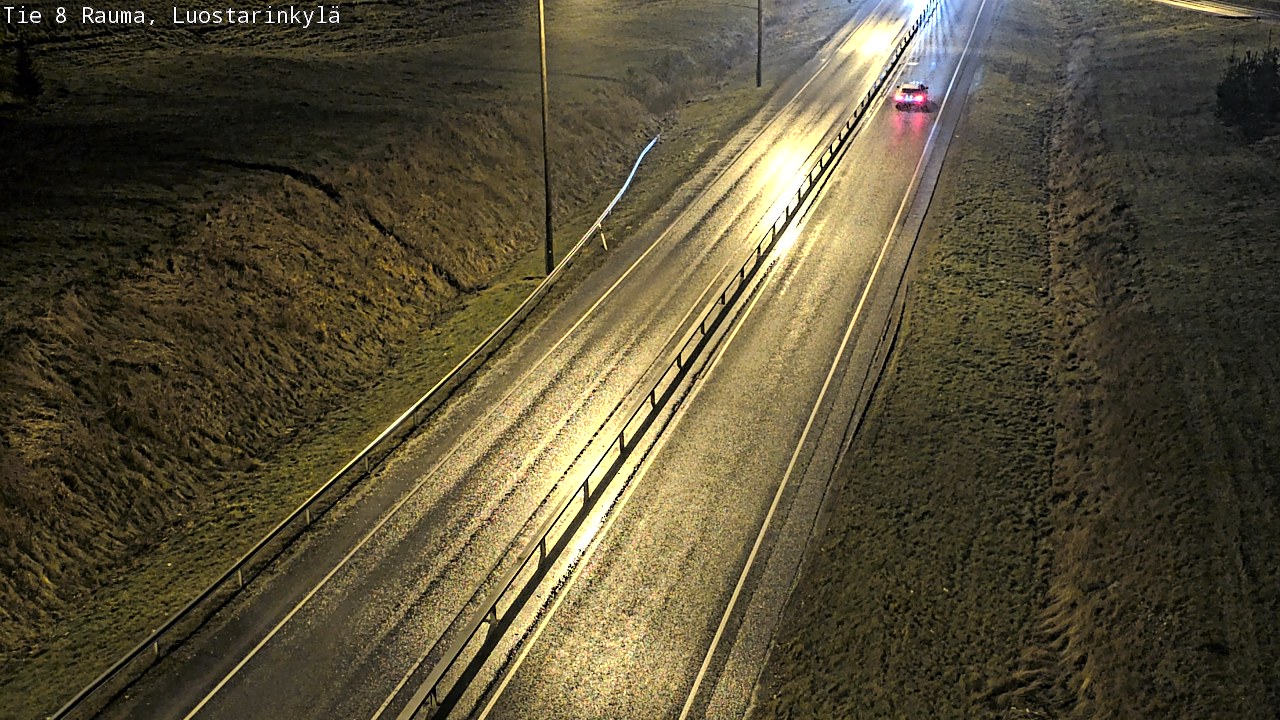 Weather Camera Image Väg 8 Raumo, Luostarinkylä, Rauma, Satakunta