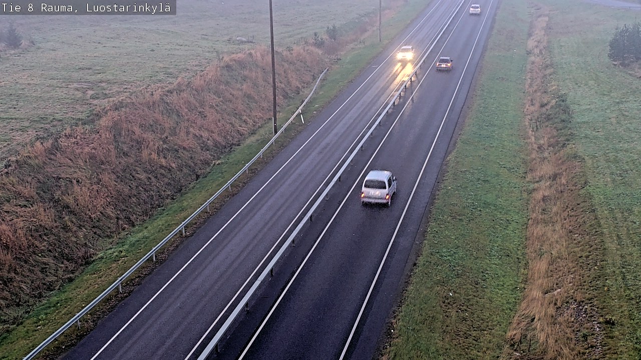 Kelikamerat Kuva Tie 8 Rauma, Luostarinkylä, Rauma, Satakunta