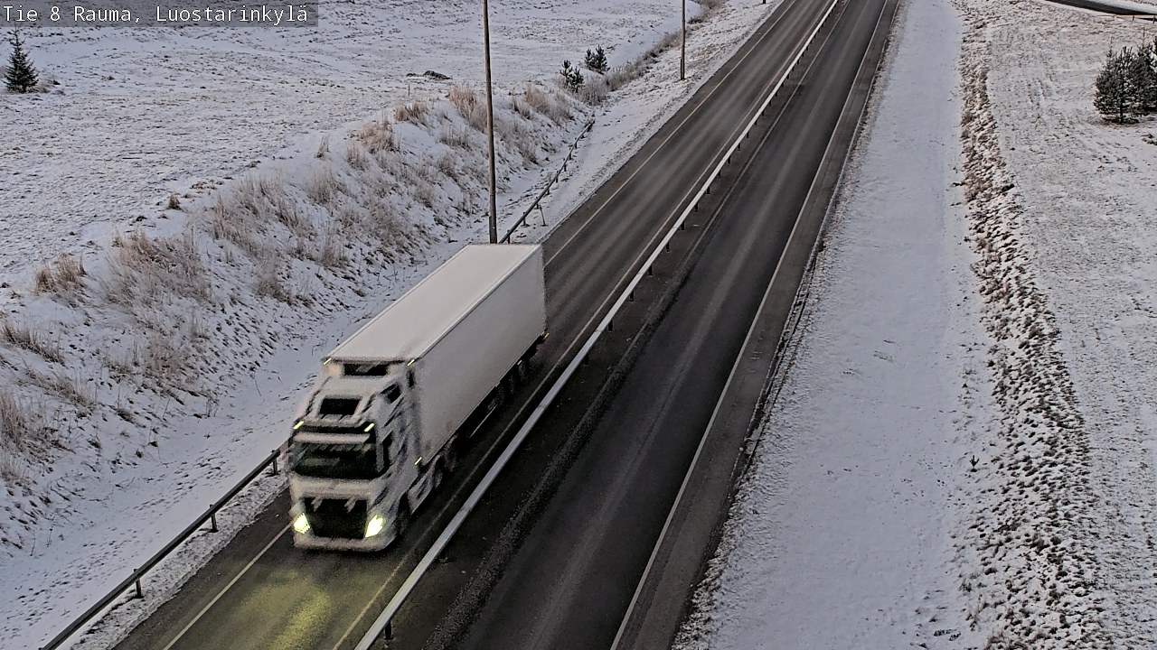 Kelikamerat Kuva Tie 8 Rauma, Luostarinkylä, Rauma, Satakunta