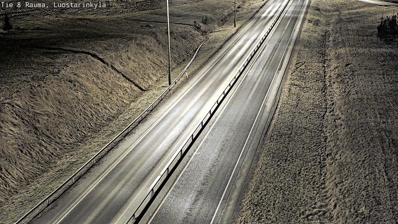 Weather Camera Image Road 8 Rauma, Luostarinkylä, Rauma, Satakunta