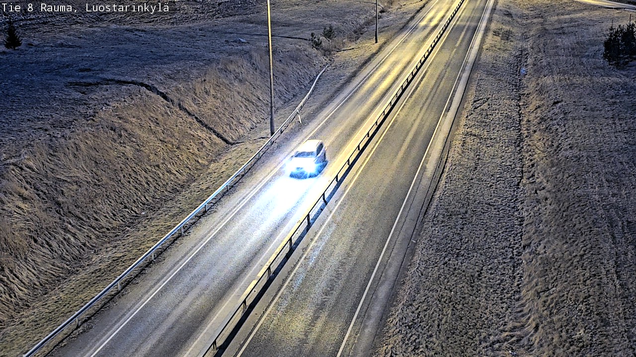 Weather Camera Image Road 8 Rauma, Luostarinkylä, Rauma, Satakunta