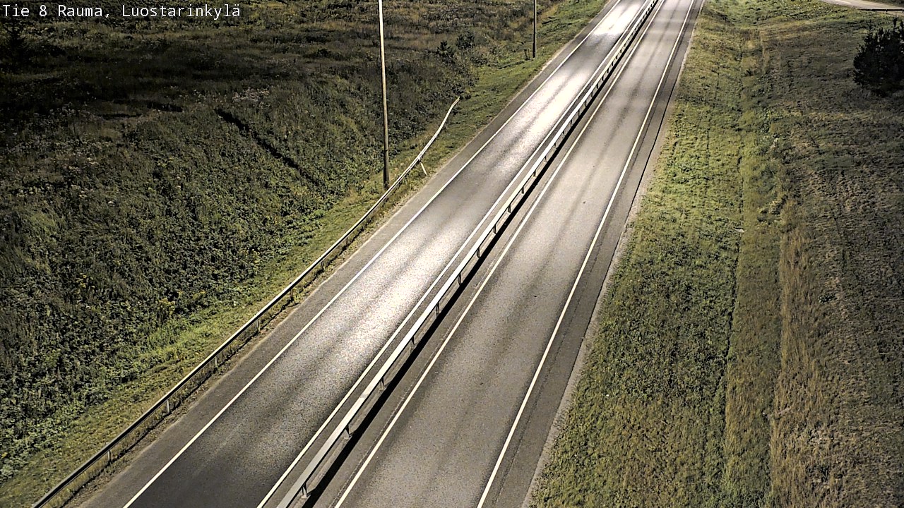 Kelikamerat Kuva Tie 8 Rauma, Luostarinkylä, Rauma, Satakunta