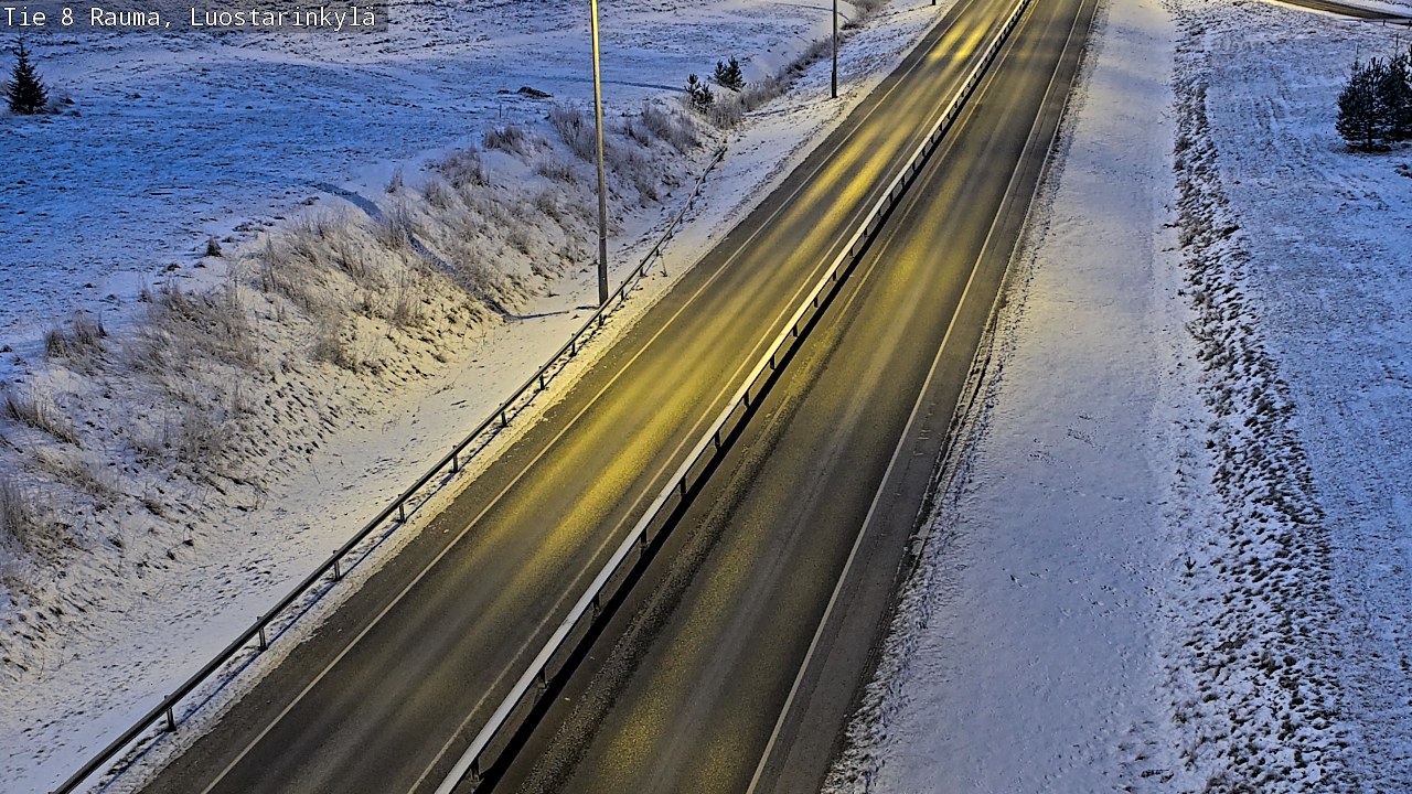 Kelikamerat Kuva Tie 8 Rauma, Luostarinkylä, Rauma, Satakunta