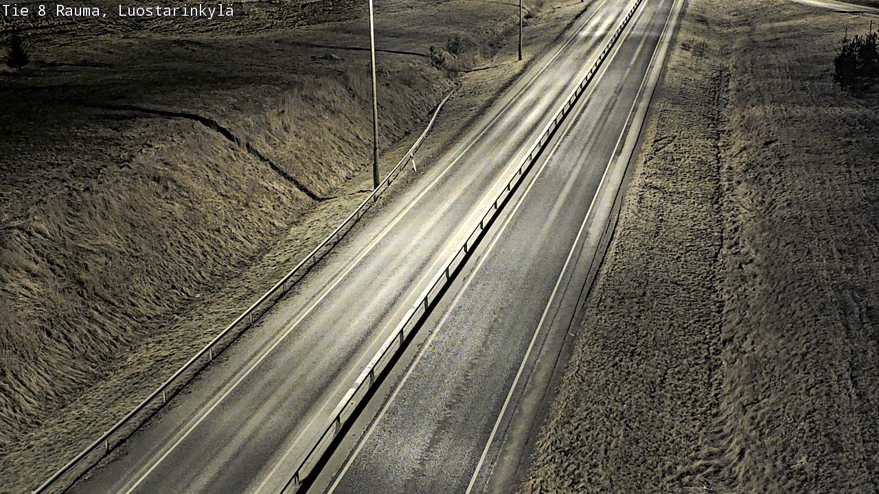 Weather Camera Image Road 8 Rauma, Luostarinkylä, Rauma, Satakunta