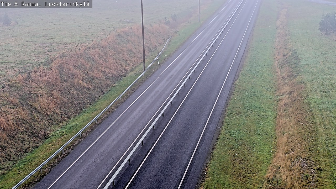 Kelikamerat Kuva Tie 8 Rauma, Luostarinkylä, Rauma, Satakunta