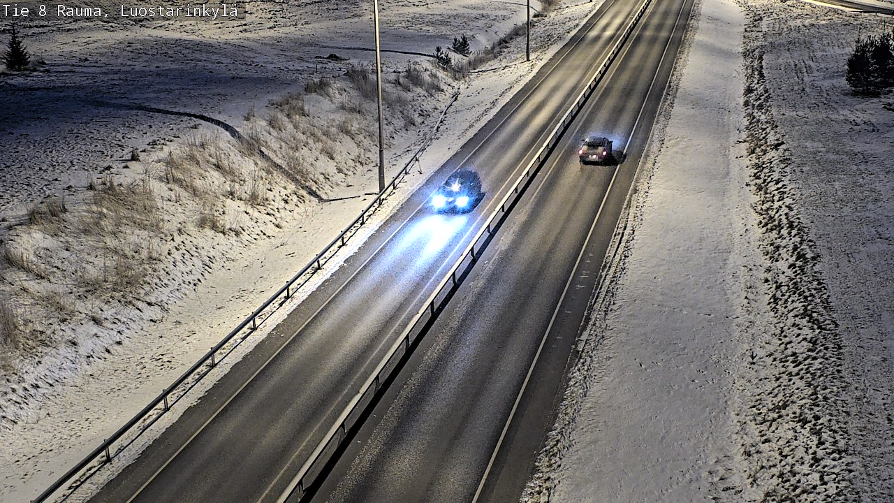 Kelikamerat Kuva Tie 8 Rauma, Luostarinkylä, Rauma, Satakunta