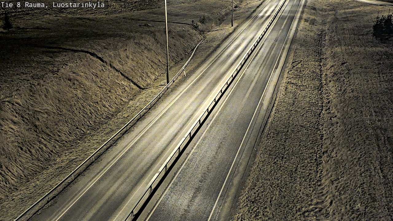 Weather Camera Image Road 8 Rauma, Luostarinkylä, Rauma, Satakunta