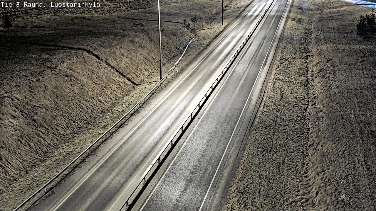 Weather Camera Image Road 8 Rauma, Luostarinkylä, Rauma, Satakunta