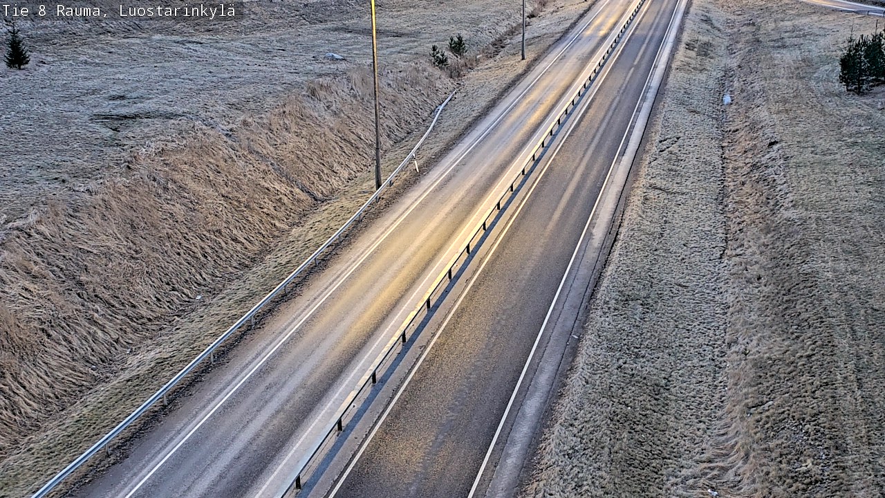 Weather Camera Image Road 8 Rauma, Luostarinkylä, Rauma, Satakunta