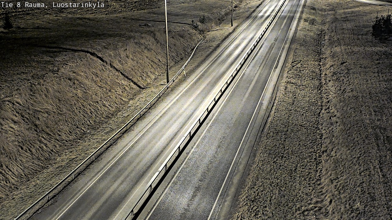 Weather Camera Image Road 8 Rauma, Luostarinkylä, Rauma, Satakunta