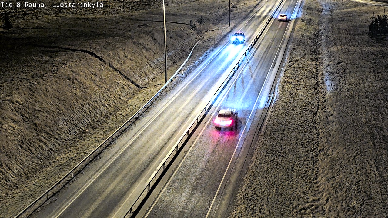 Weather Camera Image Road 8 Rauma, Luostarinkylä, Rauma, Satakunta