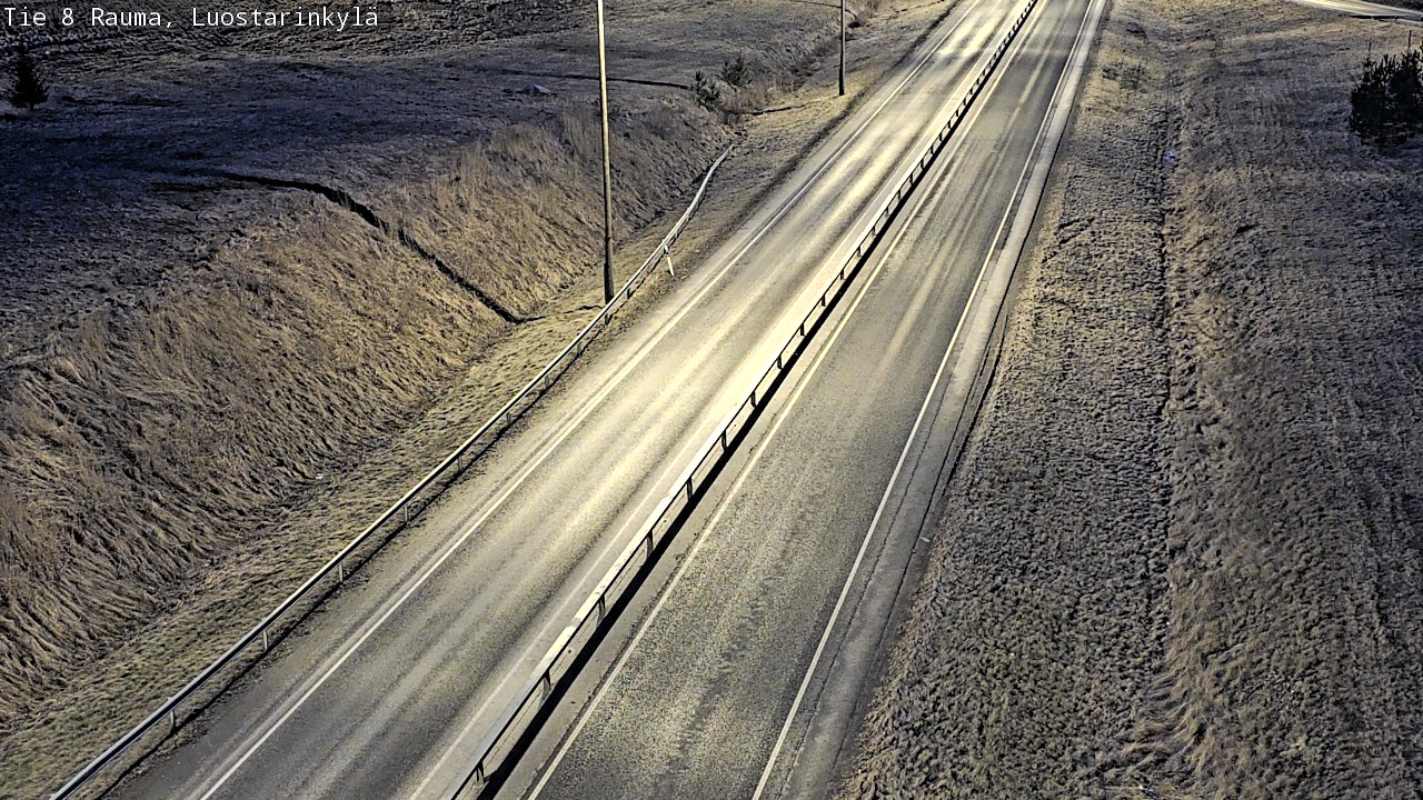 Weather Camera Image Road 8 Rauma, Luostarinkylä, Rauma, Satakunta