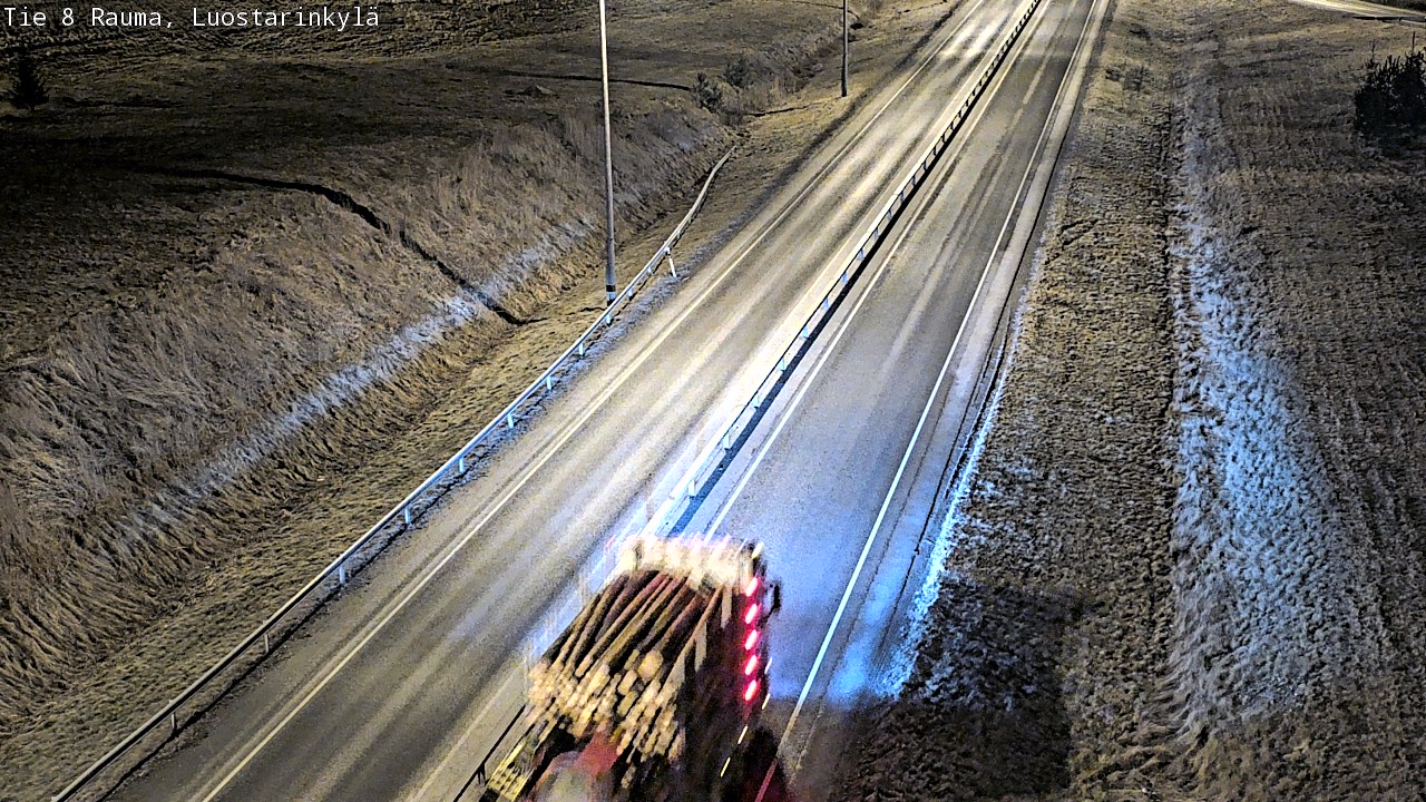 Weather Camera Image Road 8 Rauma, Luostarinkylä, Rauma, Satakunta