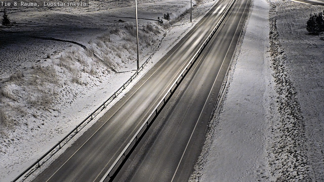 Kelikamerat Kuva Tie 8 Rauma, Luostarinkylä, Rauma, Satakunta