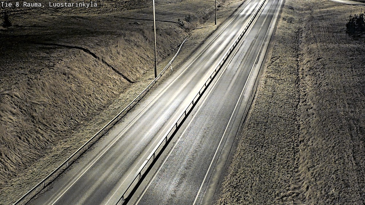 Weather Camera Image Road 8 Rauma, Luostarinkylä, Rauma, Satakunta
