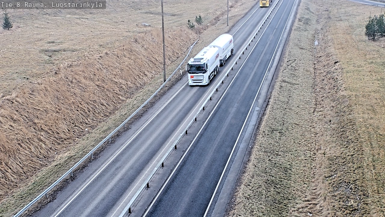 Weather Camera Image Road 8 Rauma, Luostarinkylä, Rauma, Satakunta