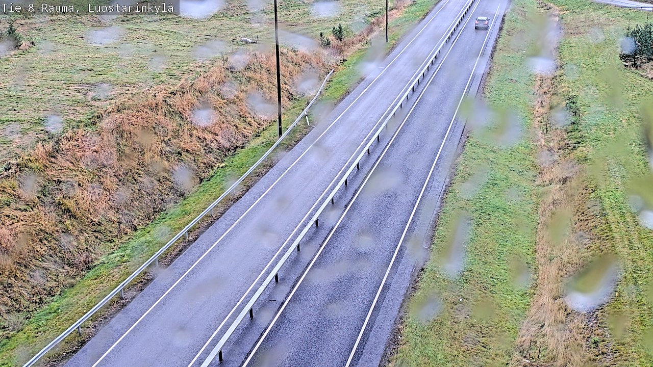 Kelikamerat Kuva Tie 8 Rauma, Luostarinkylä, Rauma, Satakunta